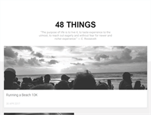 Tablet Screenshot of 48things.com